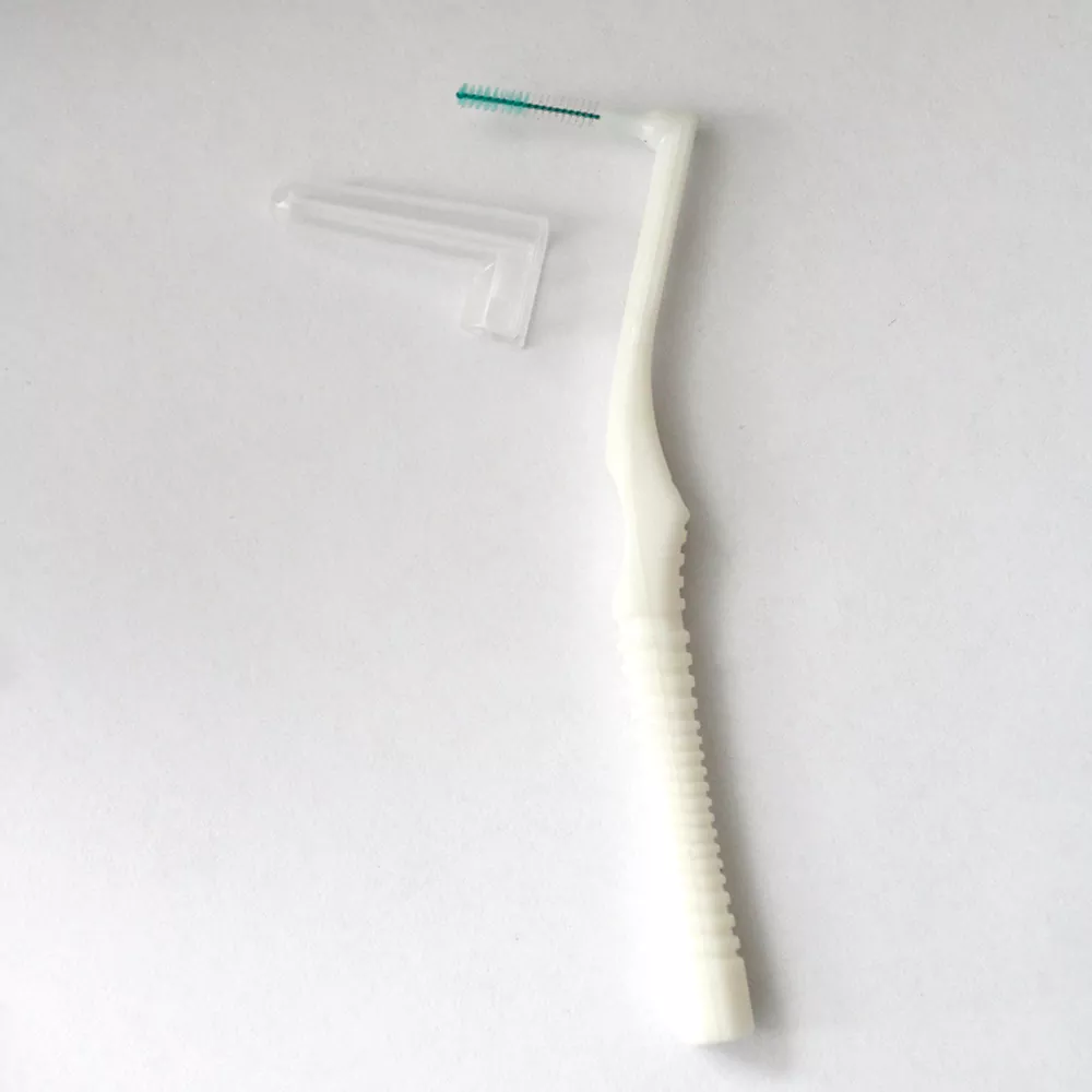 Interdentalborste med nylonborste Interdentalborste med nylonborste