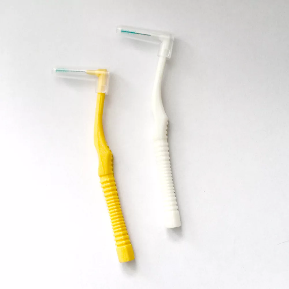 Interdentalborste med mjuk borst Interdentalborste med mjuk borst